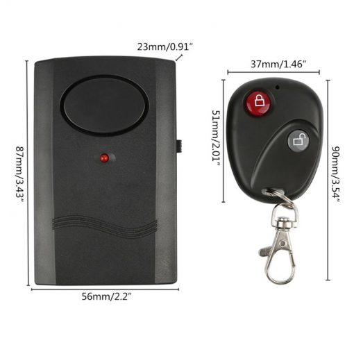 120dB 9V Motorcycle Wireless Bluetooth Remote Motor Moto Scooter Anti-Theft Security Alarm Car Door Window Accessories X6HB