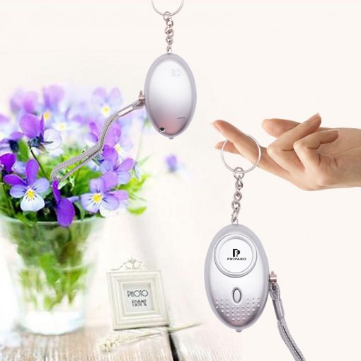 5pcs/lot Self Defense Alarm 130Db Security Protect Alert With LED Light Personal Safety Emergency Alarm For Children Women Girl