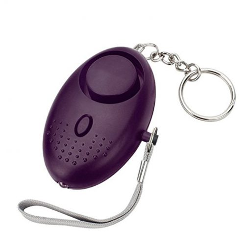 Portable Emergency Personal Security Alarms Self-Defense 130 DB Decibels With LED Light Safety Key Chain Pedant Outdoor Safety