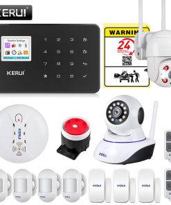 KERUI G18 GSM Alarm Systems For Home Security Systems APP Wireless Burglar Alarm Fire Protection Motion Sensor Security Alarm