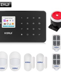 KERUI G18 NEW GSM Alarm System Security APP Wireless Home Burglar Alarm Fire Protection Motion Sensor Security Alarm DIY Kit