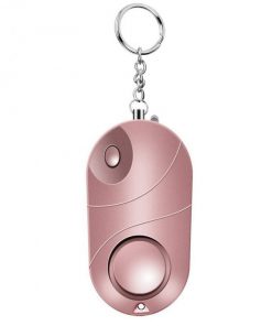 2020 Self Defense Alarm Security Protect Alert Loud Scream Alarm Keychain Emergency Personal Alarms LED Light Torch Dropship