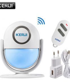 KERUI WP7 PIR Motion Sensor Security Alarm Detector Anti-theft Sensor Motion Detector Wireless Security Alarm System DIY Kit