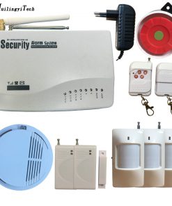 433MHz Alarm Accessories GSM Alarm System Dual Antenna Home Alarm System Security Home Signal 900/1800/1900MHz Russian English
