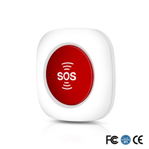 KOOCHUWAH GSM Outdoor Motion Alarm Siren DIY Outside Alarm 110db Loud Voice Security Alarm System Sound Light Alert with Battery