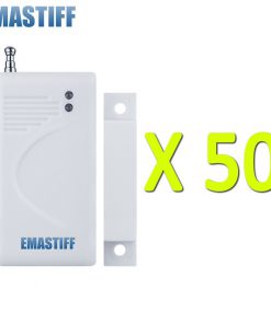 Free shipping White 10/20/50/100 pcs wireless Door magnetic sensor High quality new Home Burglar GSM Security Alarm System